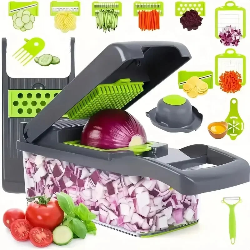 Multifunctional Vegetable Chopper 14 in 1