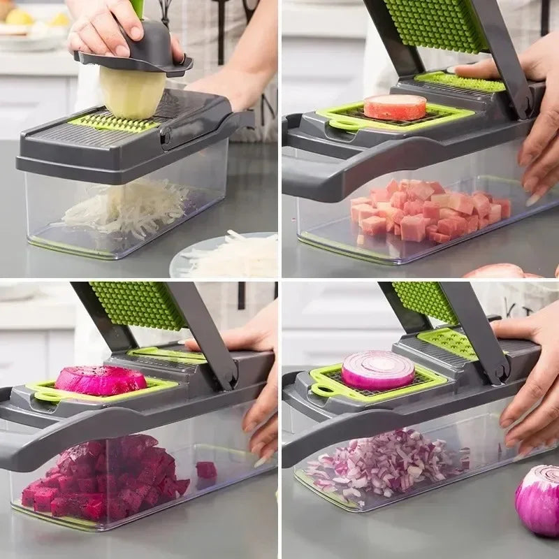 Multifunctional Vegetable Chopper 14 in 1